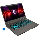 MSI Thin 15 B13VF-2872, Gaming-Notebook - grau, Intel® CoreTM i7-13620H, NVIDIA GeForce RTX 4060, 16 GB DDR4, 512 GB SSD, ohne Betriebssystem