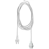 StarTrading STAR Trading Ute mit E27-Fassung, weiß, 2,5m,