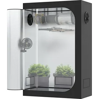 The Hookah 120x60x180 Deluxe 600D Zuchtzelt Gewächshaus Grow Box Growzelt Tent,Growbox,Growschrank Growzelt Zelt The Hookah: Ohne Sichtfenster 120x60x180 cm