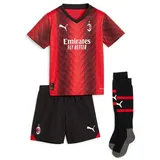 Puma AC Milan Heim Minikit 2023/24 Kinder 01 - for all time red/puma black 110