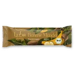 Lubs Banane-Mandel Fruchtriegel bio