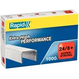 Rapid Heftklammern 24/8 Blau/Silber 1000 St.