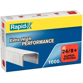 Rapid Heftklammern 24/8 Blau/Silber 1000 St.