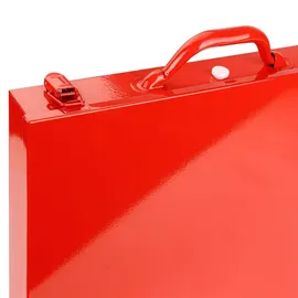 DEMA Sortimentskoffer Kunststoff/Metall rot