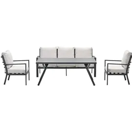 Garden Impressions Sergio Loungeset 4-tlg. grau