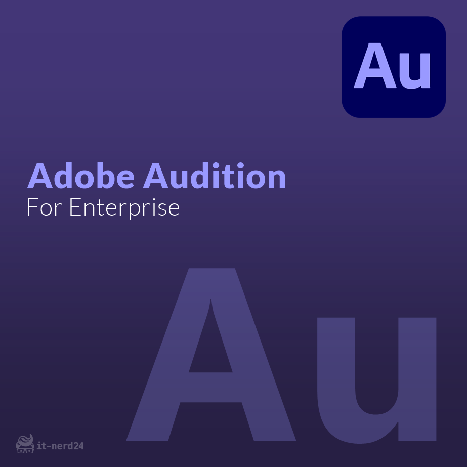 Adobe Audition für Enterprise