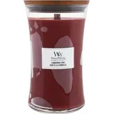 Woodwick Cinnamon Chai Duftkerze 610 g rot
