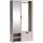 ax living Garderobenschrank Milanoir 100 x 189,4 x 33 cm Beige