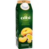 albi® Fruchtnektar Maracuja, Pfirsich 1,0 l