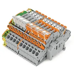 1St. Wago 2007-8873 Klemmenblock für Strom- und Spannungswandler mehrfarbig
