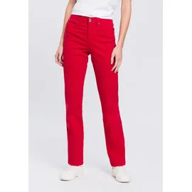 Arizona Gerade Jeans in red | Gr.: 17