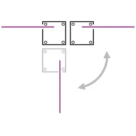 vidaXL Ausziehbare Seitenmarkise 1,4 x 10 m creme