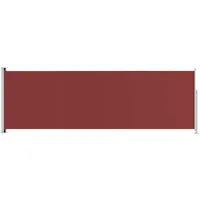 vidaXL Seitenmarkise 200 x 600 cm Rot Polyester