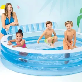 Intex Swim Center Family Lounge 224 x 216 x 76 cm inkl. Sitzbank