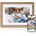 Digitaler Bilderrahmen 25 53 cm 1280 800 Pixel Holzoptik Eiche Weiß