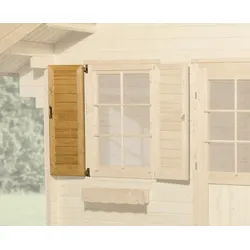 Weka Fensterladen 2- teilig für Weka Gartenhaus 149