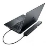 Fujitsu Šakotuvas Fujitsu Rep Kit USB-C Station/Replikator (S26391-F2249-L100) (USB C), Dockingstation + USB Hub, Schwarz