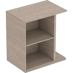 Geberit iCon Seitenelemet 502324JH1 37x40x24,5cm, für Handwaschbecken, eiche natur/Melamin Struktur