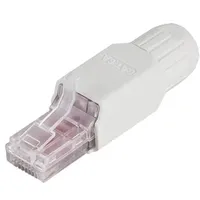 Logilink MP0069 - Cat.6A RJ45 Stecker, werkzeugfreie Montage