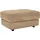 Calia Italia Hocker Gaia Luxus-Microfaser 67 x 44 x 90 cm Beige