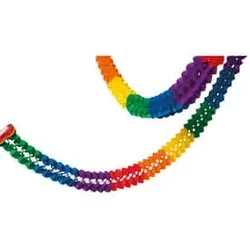 Girlande 10m Regenbogen 9906498 D16cm