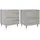 vidaXL Nachttische 2 Stk. Grau Sonoma 40x35x47,5 cm Holzwerkstoff