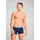 Puma Boxershorts PUMA "PUMA MEN EVERYDAY MULTI LOGO BOXERS 2P", Herren, Gr. S, blau (navy combo), Single Jersey, Obermaterial: 95% Baumwolle, 5% Elasthan, körpernah, Unterhosen, Komfortabler Logobund