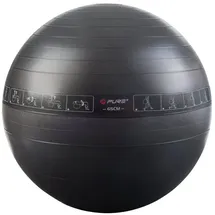 Pure2Improve Gymnastikball Schwarz 65 cm