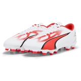 Puma Ultra Play FG/AG Fußballschuhe Herren 01 - PUMA white/PUMA black/fire orchid 47