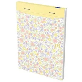 Oxford Notizblock GO Floral DIN A6 liniert, 1 St.