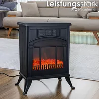 Zilan Elektrokamin schwarz