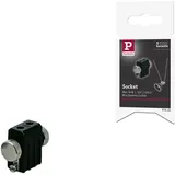 Paulmann Seilsystem Socket Lampenhalter GX5,3 max. 50W 12V Schwarz Metall
