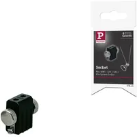 Paulmann Seilsystem Socket Lampenhalter GX5,3 max. 50W 12V Schwarz Metall