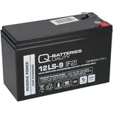 Q-Batteries 12LS-9 12V 9Ah F2 AGM 10 Jahre