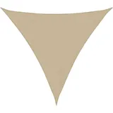 furnicato Sonnensegel, Beige, Textil, Dreieckig, 360x360 cm, Sonnen- & Sichtschutz, Sonnensegel