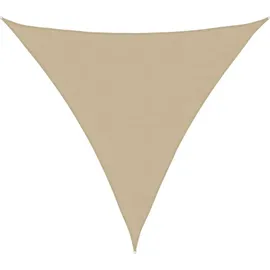 furnicato Sonnensegel, Beige, Textil, Dreieckig, 360x360 cm, Sonnen- & Sichtschutz, Sonnensegel