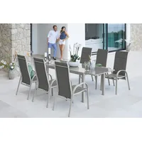 Merxx Garten-Essgruppe »Amalfi Deluxe«, grau