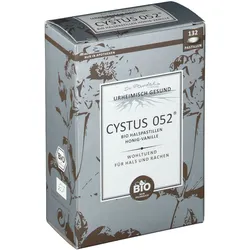 Cystus 052 Bio Halspastillen Honig Vanille 132 St