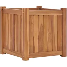 vidaXL Hochbeet Massivholz Teak 40 x 40 x 40 cm