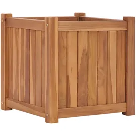 vidaXL Hochbeet Massivholz Teak 40 x 40 x 40 cm