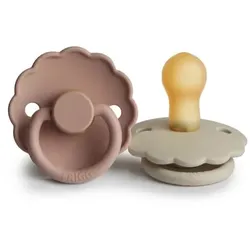 FRIGG Schnuller Daisy Blush/Cream 0-6 Monate