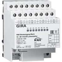 Gira Binäreingang 8f. KNX 12-8V AC/DC 212800