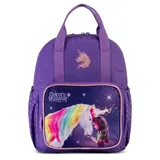 fabrizio kids Unicorn Academy Kinderrucksack: Violett/Lila
