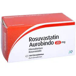 ROSUVASTATIN Aurobindo 20 mg Filmtabletten 100 St