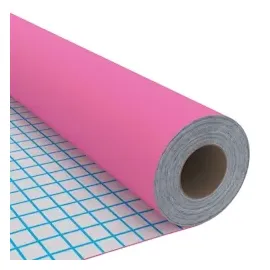 vidaXL Selbstklebende Möbelfolie Hochglanz-Rosa 500x90 cm PVC