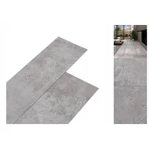 vidaXL PVC-Laminat-Dielen 5,02 m2 2 mm Selbstklebend Bodengrau -