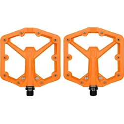 Crankbrothers Stamp 1 Gen 2 Large Plattform-Pedale Orange Modell 2025