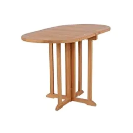 Mr. Deko Klapptisch 120 x 60 x 70 cm Braun