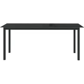 vidaXL Garten-Essgruppe 9-tlg. anthrazit 3070641
