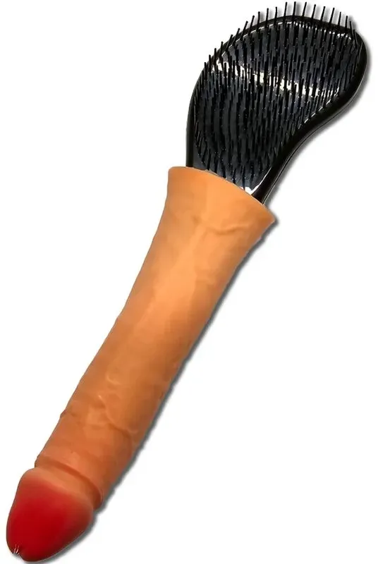 DIABLO PICANTE - HAARBÜRSTE MIT PENIS AN DER SPITZE
